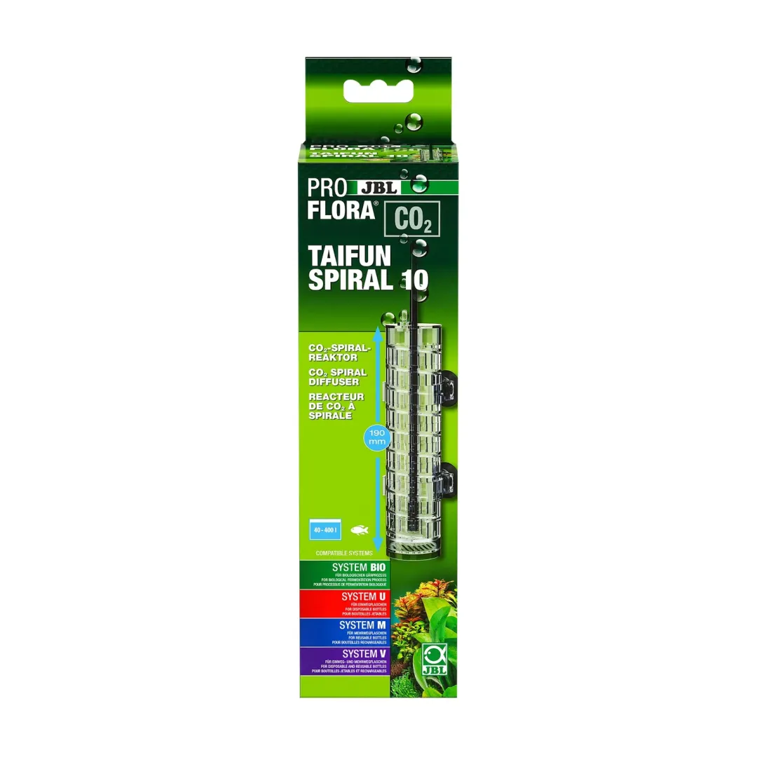 Proflora CO2 Taifun Spiral 10 C02-Udstyr Til Akvarier