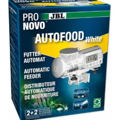 Clearance ProNovo AutoFood - Hvid Foderautomat til akvariefisk Fiskefoder Til Ferskvandsfisk|Fiskefoder Til Saltvandsfisk