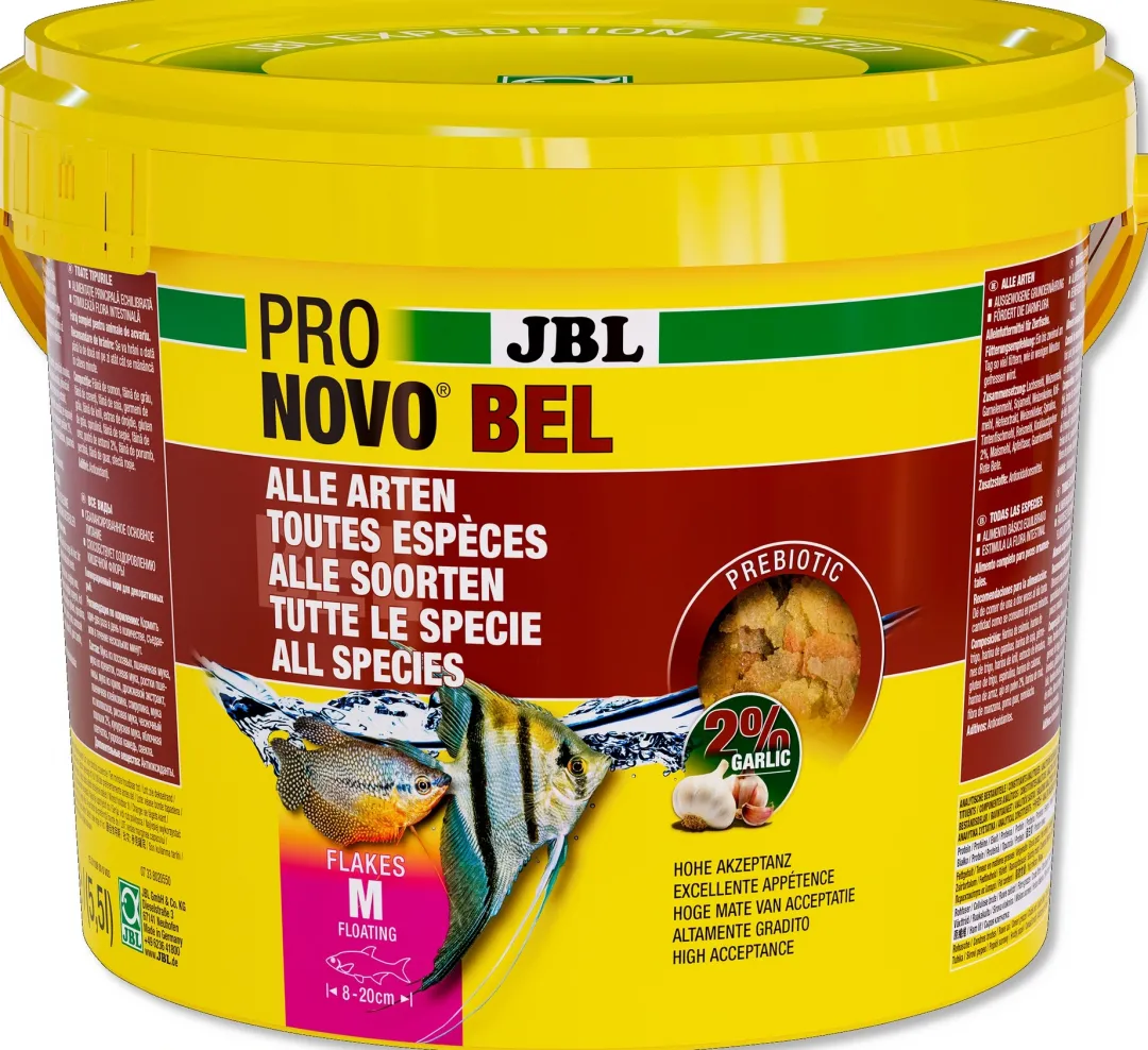 Best ProNovo Bel fiskefoder 5,5 Liter Flagefoder Fiskefoder Til Ferskvandsfisk