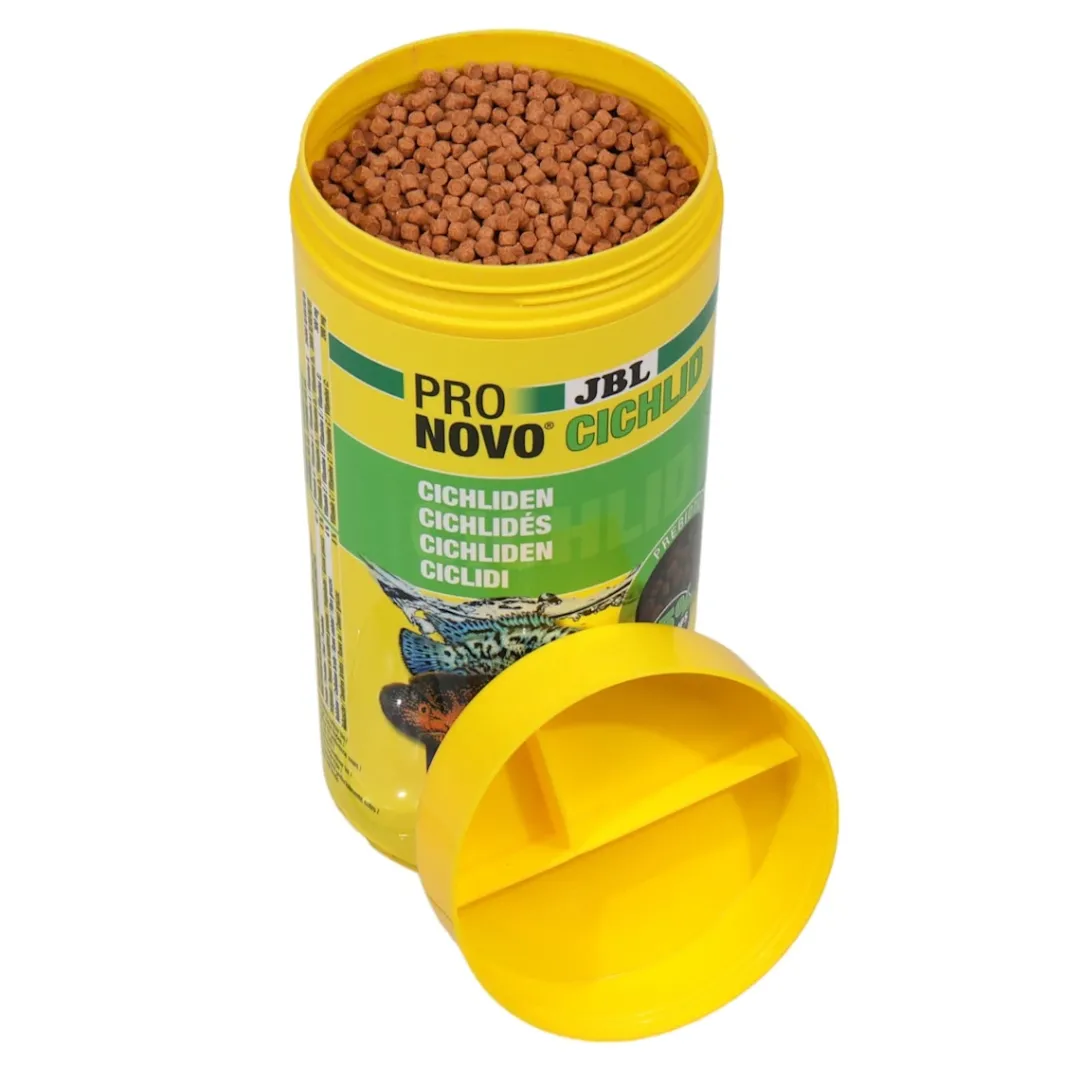 Online Pronovo Cichlid Grano XL 1 Liter Fiskefoder Til Ferskvandsfisk