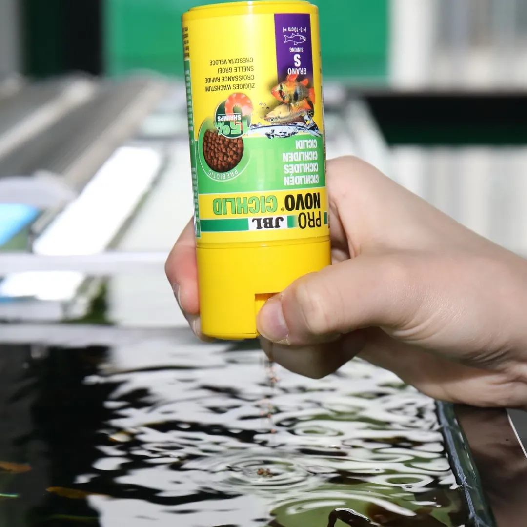 Discount ProNovo Cichlid S Grano 100 ml Klik Fiskefoder Til Ferskvandsfisk