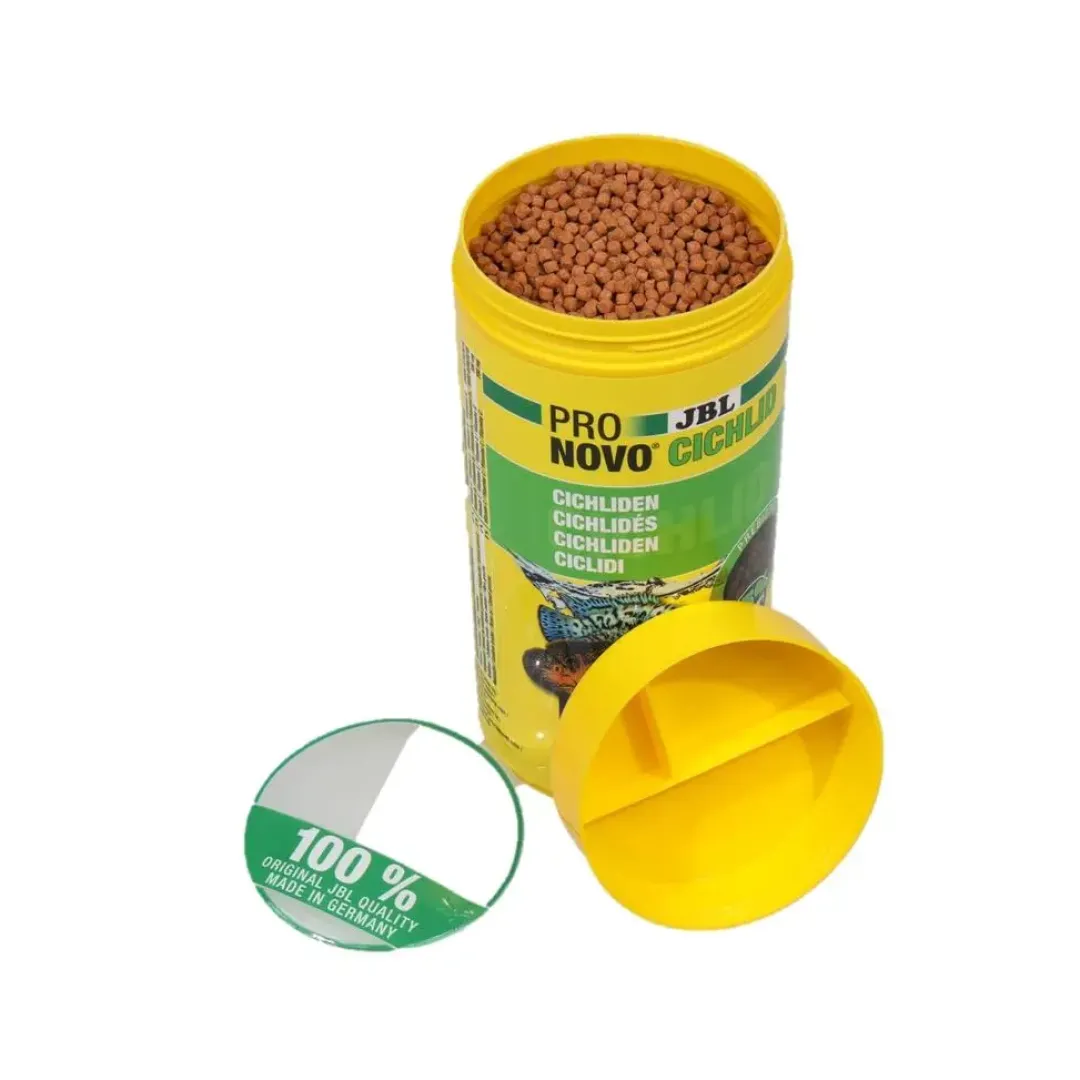 Discount ProNovo Cichlid S Grano 100 ml Klik Fiskefoder Til Ferskvandsfisk