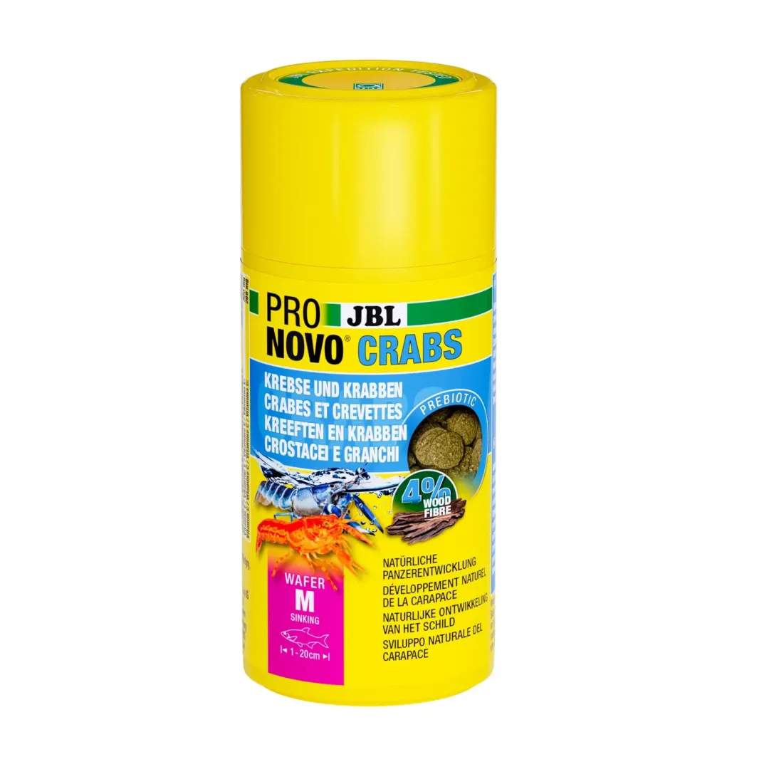 PRO Novo Crabs WAFER M 100 ml Fiskefoder Til Ferskvandsfisk