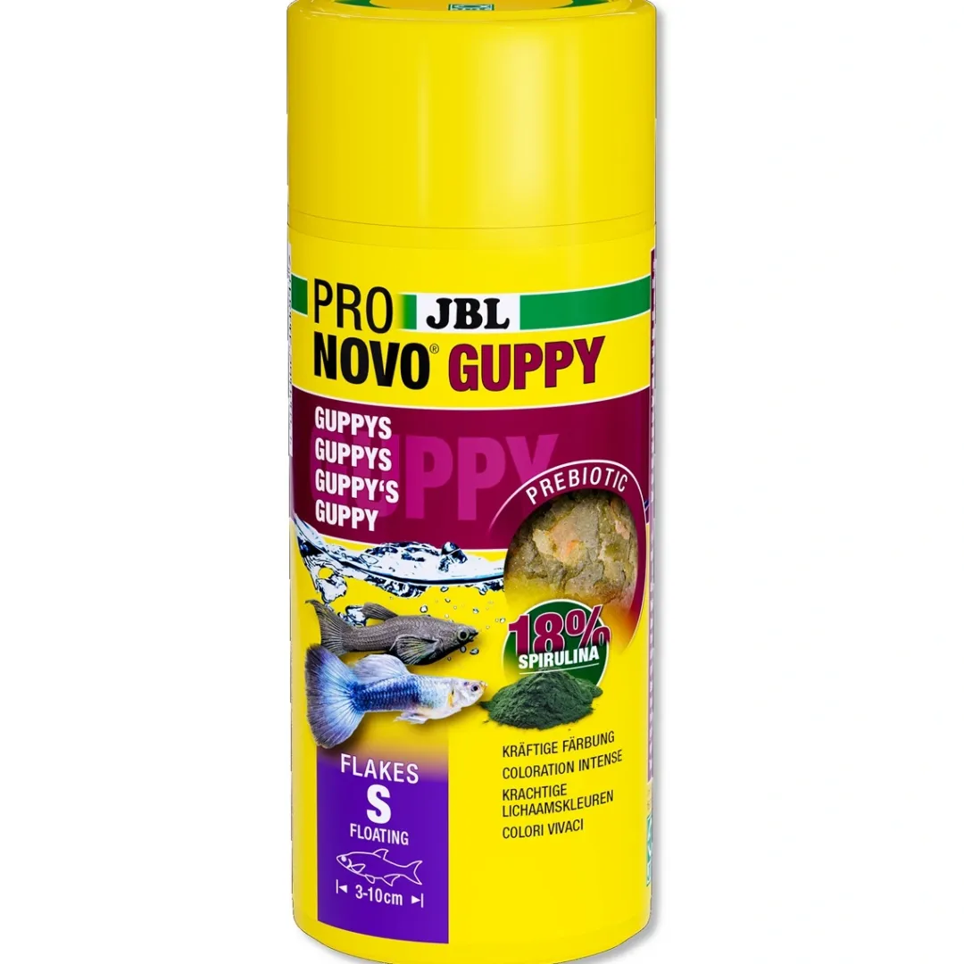 Discount ProNovo Guppy Flakes 250 ml Fiskefoder Til Ferskvandsfisk