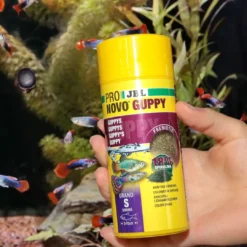 ProNovo Guppy Grano S 250 ml Click Fiskefoder Til Ferskvandsfisk
