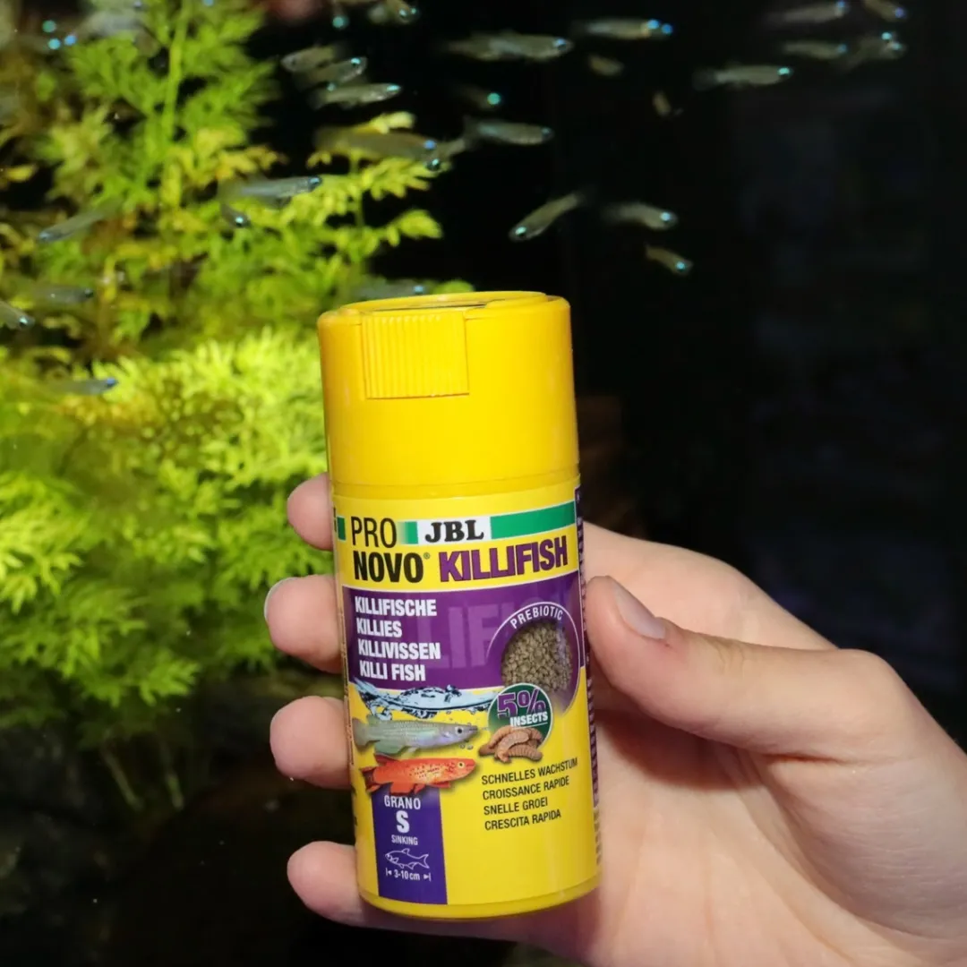 Discount ProNovo Killi fisk Grano S 100 ml Fiskefoder Til Ferskvandsfisk