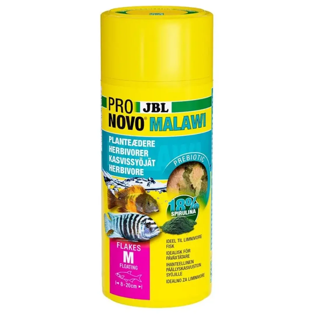 ProNovo Malawi fiskefoder 250 ml Flagefoder Fiskefoder Til Ferskvandsfisk