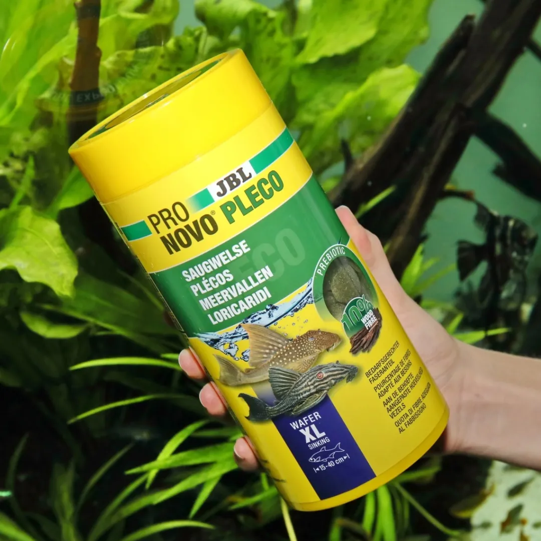 Hot ProNovo Pleco Wafer XL 1000 ml Fiskefoder Til Ferskvandsfisk