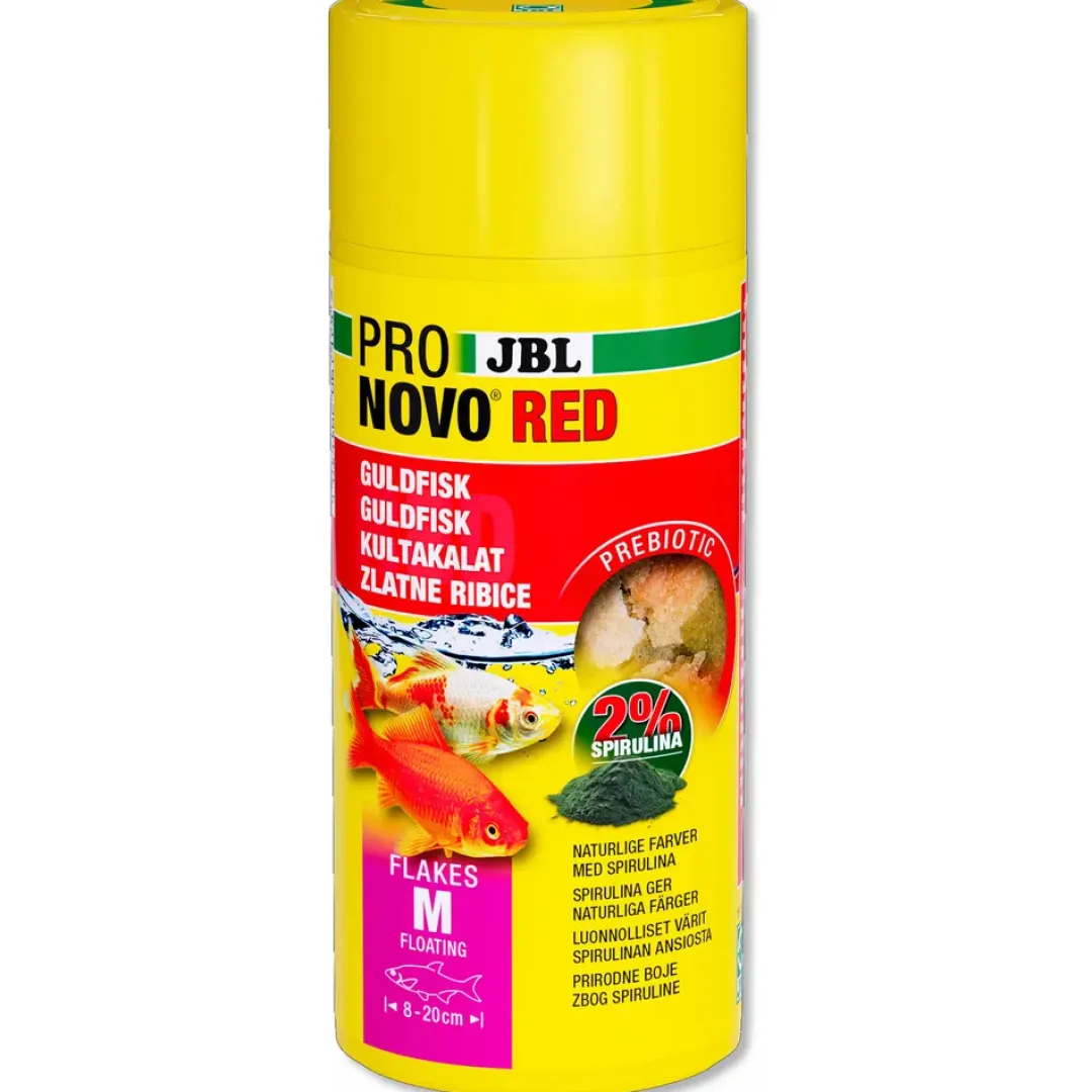 Best Pronovo Red Flakes M 250 ml Fiskefoder Til Ferskvandsfisk