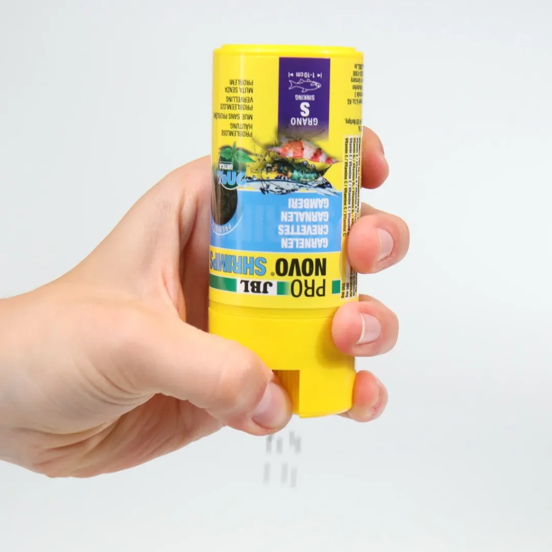 Online ProNovo Shrimps Grano S Click 250 ml Fiskefoder Til Ferskvandsfisk