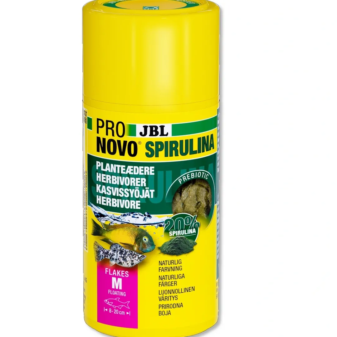 Online ProNovo Spirulina algeflager 100 ml Fiskefoder Til Ferskvandsfisk|Fiskefoder Til Saltvandsfisk