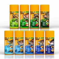 New ProTerra Molluscus 1 Liter Skildpaddefoder Foder & Vitaminer Til Krybdyr
