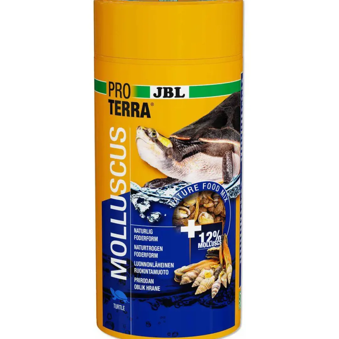 New ProTerra Molluscus 1 Liter Skildpaddefoder Foder & Vitaminer Til Krybdyr