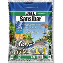 Outlet Sansibar Grå 5 kg Akvariegrus Aquascaping