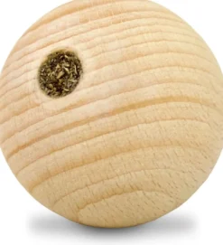 Hot JR Cat Bavarian Catnip Wooden Ball Ø 5cm Kattelegetøj