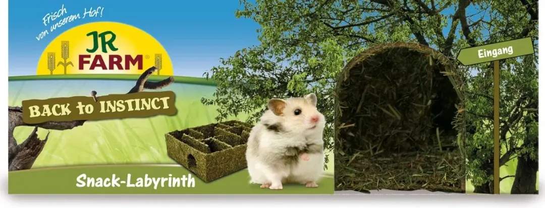 Hot Back to Instinct Snack Hamster Labyrint 400 g Legetøj Til Gnavere & Kaniner