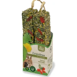 New Grainless Gnaverstænger Health Farmys Pelspleje 140 g Foder & Snack Til Gnavere & Kanin