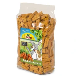 Outlet Quad-bits Gulerod 400 g Foder & Snack Til Gnavere & Kanin