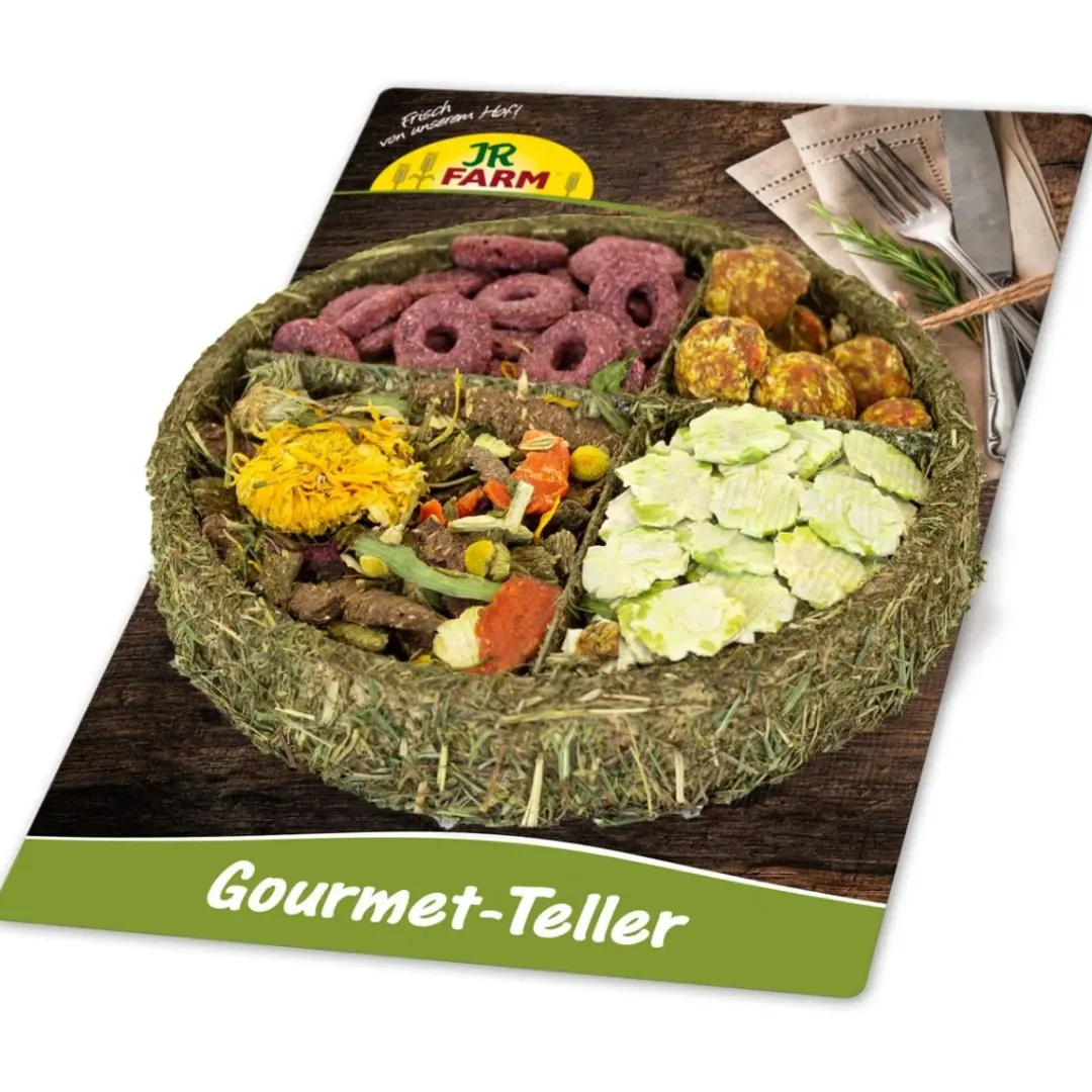 Online JR Gourmet Tallerken 100 gram Foder & Snack Til Gnavere & Kanin