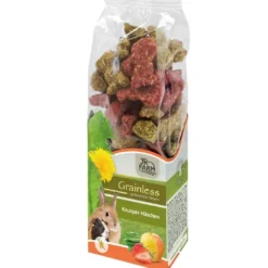 Outlet JR Grainless Crispy Bunnies 150 g Foder & Snack Til Gnavere & Kanin