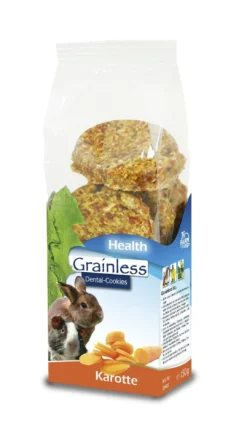New JR Grainless Health Dental - Gulerod 150 g Foder & Snack Til Gnavere & Kanin