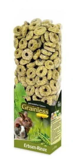 Online JR Grainless Ærteringe 150 g Foder & Snack Til Gnavere & Kanin