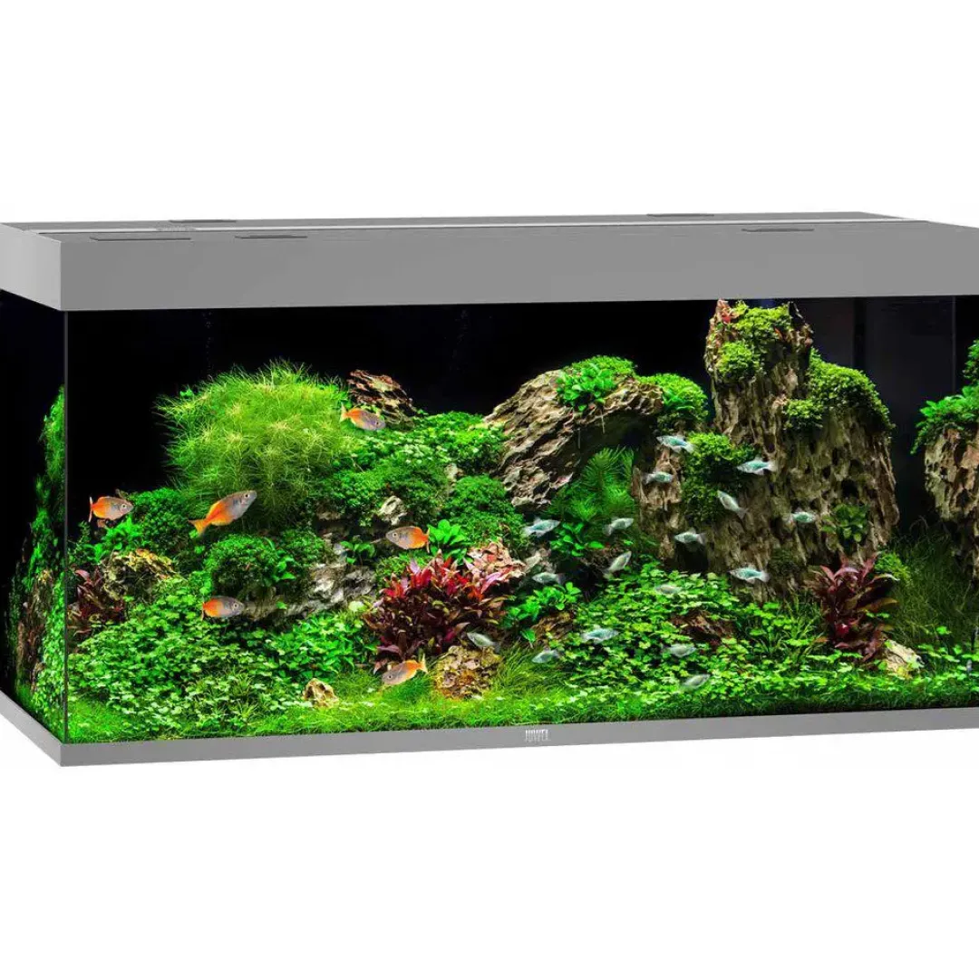 New Led Rio 350 Grå 121x51x66 cm 350 L Akvarier