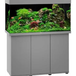 New Led Rio 350 Grå 121x51x66 cm 350 L Akvarier