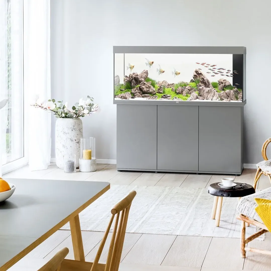 Outlet Led Rio 450 Grå 151x51x66 cm 450 L Akvarier