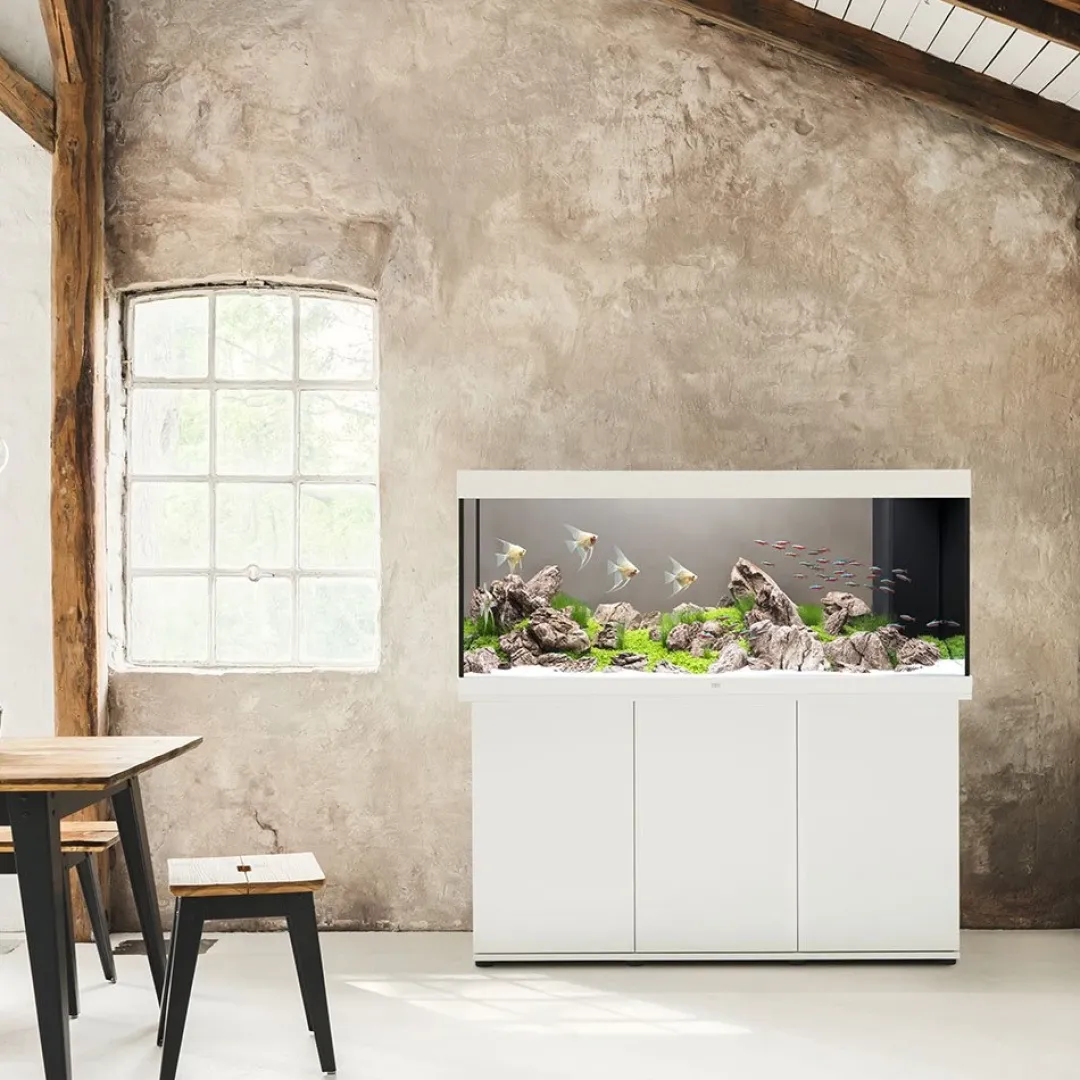 Discount Led Rio 450 Hvid 151x51x66 cm 450 L Akvarier