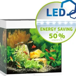 Discount Lido 120 liter Hvid 61x41x58 cm Akvarier