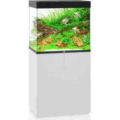 Sale Lido 200 Liter i Sort 70x51x65 cm Akvarier