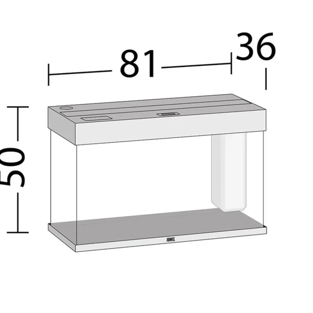 Discount Rio 125 Hvid Akvarier