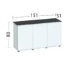 Discount Juwel Akv. Bord/skab Sbx Eg 151x51x80 cm Rio 450 L Akvarieborde Og Akvariereoler
