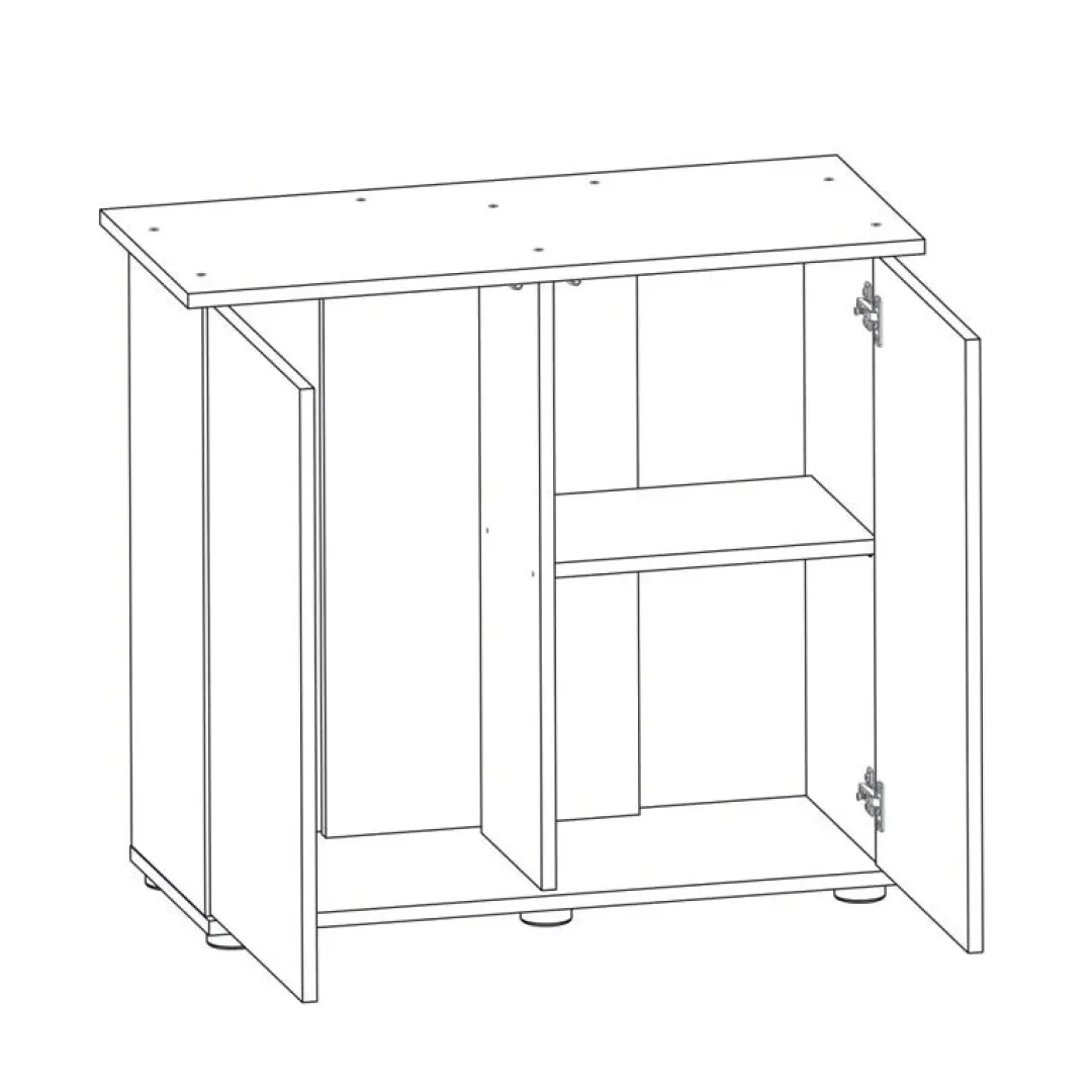 Online Juwel Akv. Bord/skab Sbx 125 Eg 81x36x73 cm Rio 125 Liter Akvarieborde Og Akvariereoler
