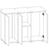 Juwel Akv. Bord/skab Sbx Sort 151x51x80 cm Rio 450 L Akvarieborde Og Akvariereoler