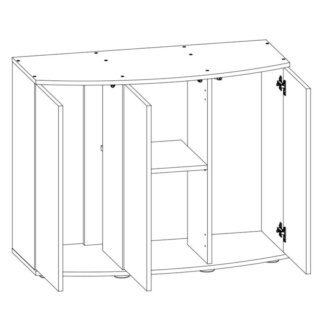 Online Juwel Akv. Bord/skab Sbx 450 151x61x80 cm Vision 450 Liter Eg Akvarieborde Og Akvariereoler