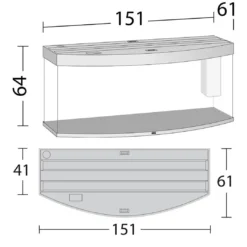 Best Juwel Aquarium VISION 450 LED Eg Akvarier