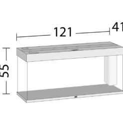 Discount Juwel Rio 240 L Eg 121x41x55 cm Akvarier