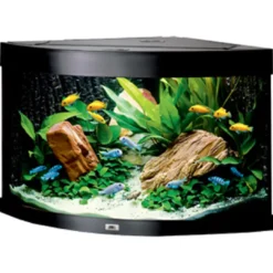 Sale Juwel Trigon 190 LED Sort Aquarium Akvarier
