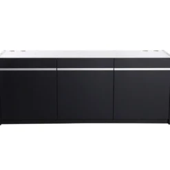 Clearance Kabinet 720 L 200x60x79 cm til MOVE i Sort Akvarieborde Og Akvariereoler