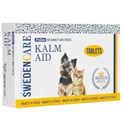 Sale Kalm Aid Tabs 30 tabletter Plejemidler Til Hund Med Fokus På Sundhed Og Velvære