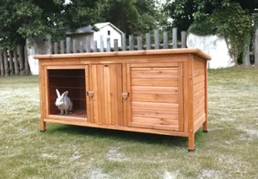 Discount Kanin Udebur Ferie med ben i 159.5x67x82.5 cm Bure & Tilbehør Til Gnavere & Kaniner