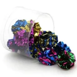 Clearance Kattelegetøj Glitterbold Ø 5 cm Kattelegetøj
