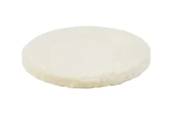 Clearance Kattens no 1 Rund hylde med plys 2 sider Ø 50 cm Cream Kradsetræer Og Klatremøbler Til Kat