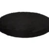 Outlet Kattens no 1 rund hylde med plys 1 side Ø 50 cm Sort Kradsetræer Og Klatremøbler Til Kat