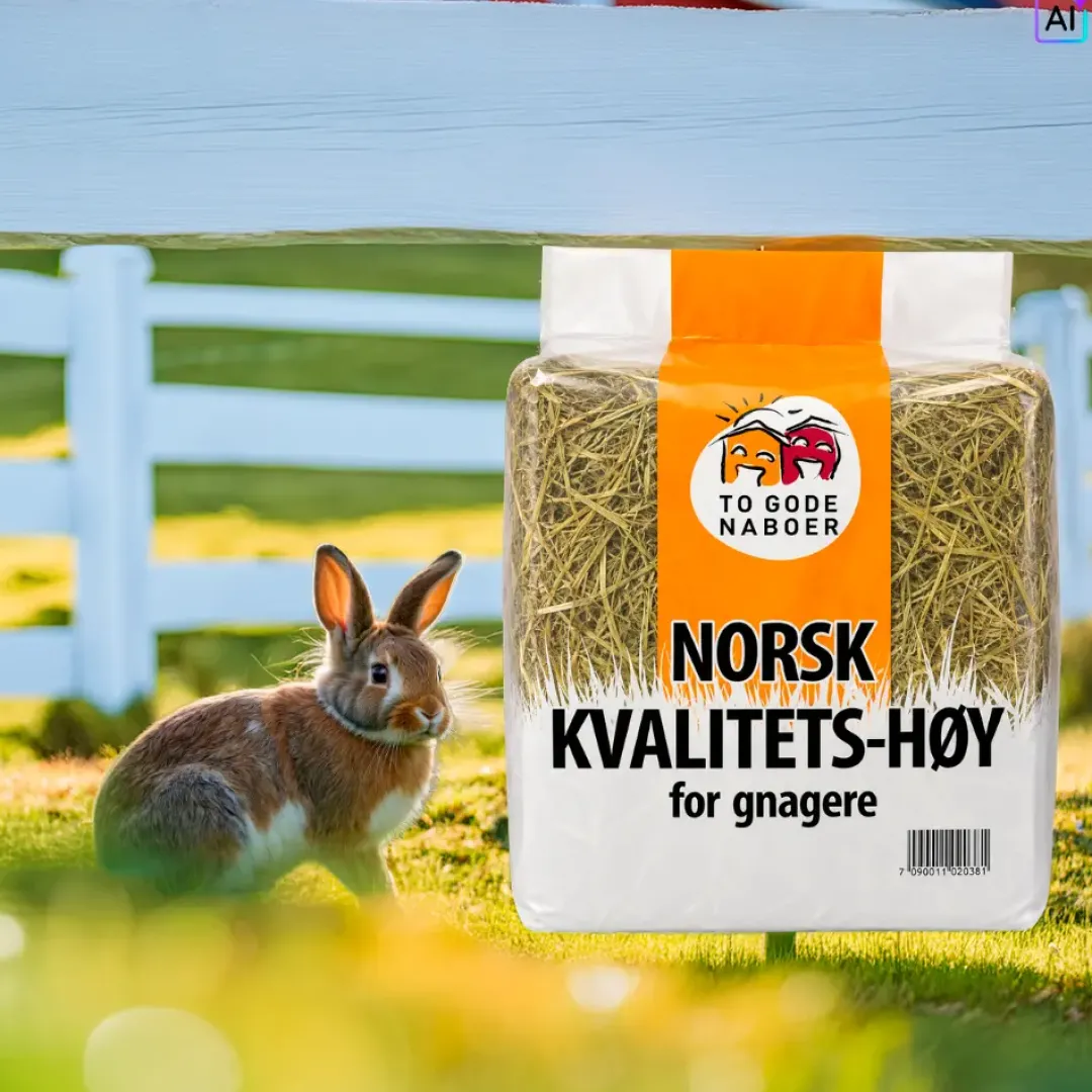 Sale 1,5 kg Timothyhø Norsk Kvalitets hø - Hø - Rig på fibre Foder & Snack Til Gnavere & Kanin
