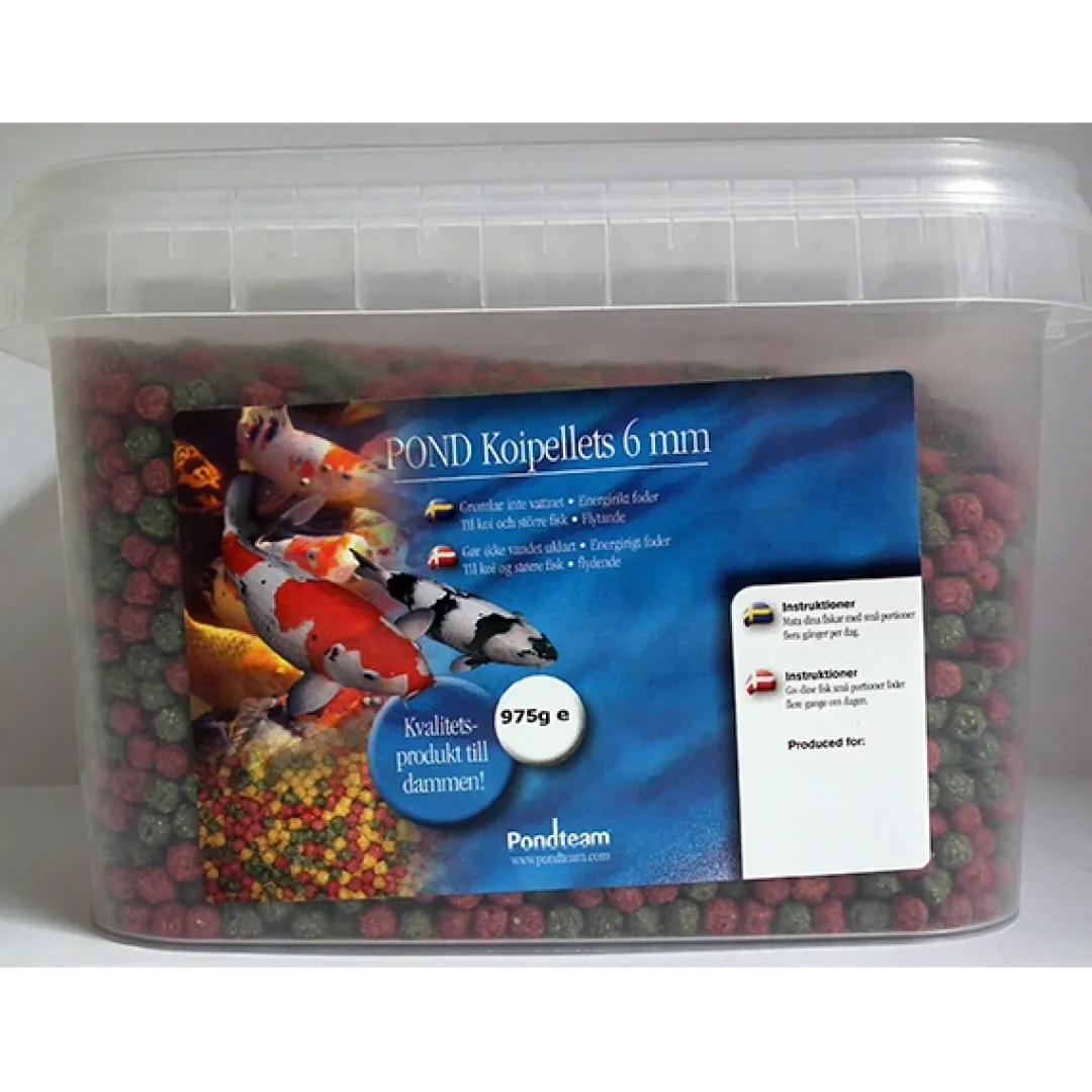 Online Koi Adult farvefoder 3,5 Liter 975 gram 6 mm Havedamsfoder