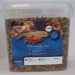 Discount Koi junior farvefoder 3 mm 1,1 liter 325 gram Havedamsfoder
