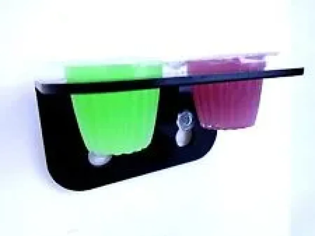 Best Komodo Twin Jelly holder Foderskåle Og Vandskåle Til Terrarier
